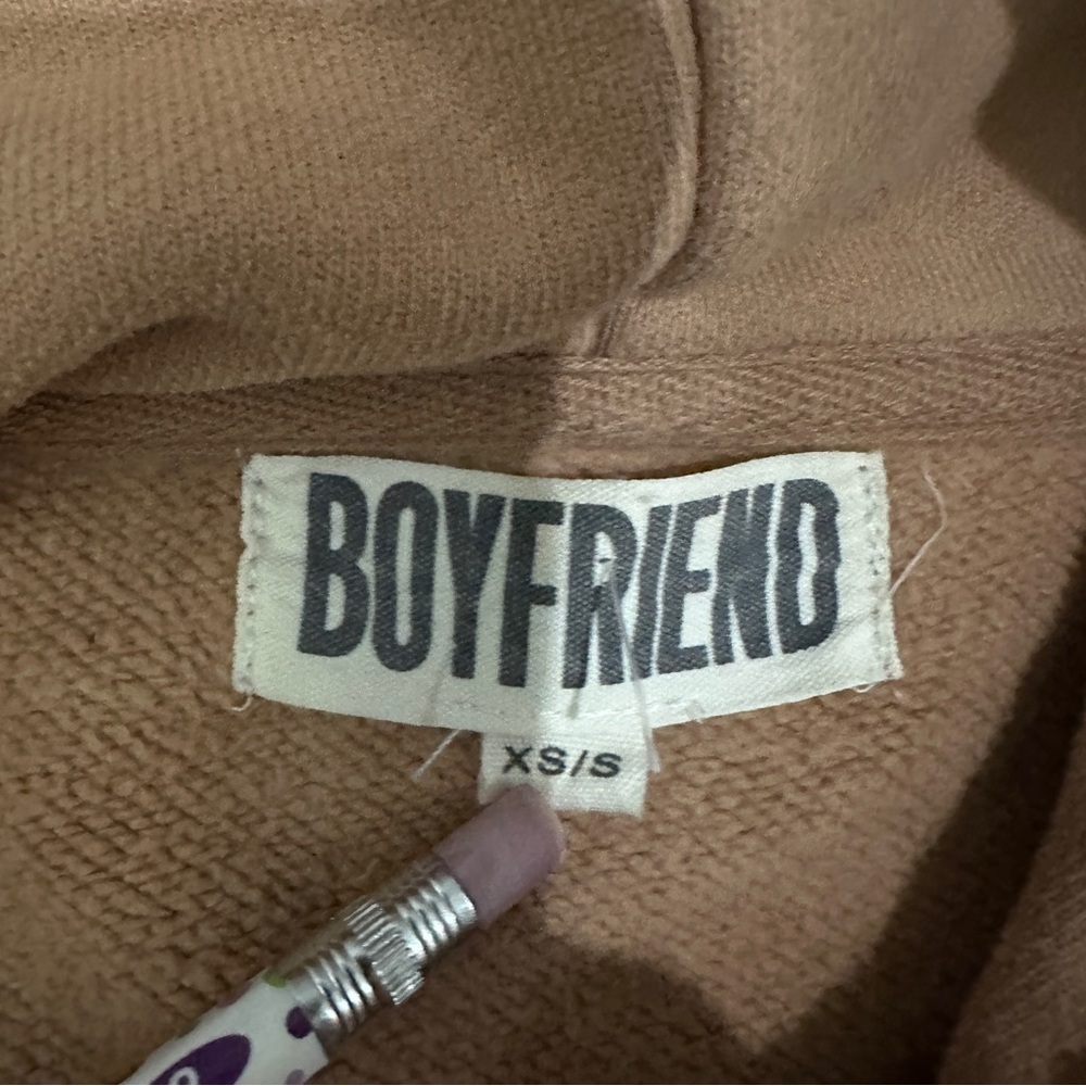 Boyfriend Sweatshirt Hoodie Jacket Size XS/S - Picture 5 of 8